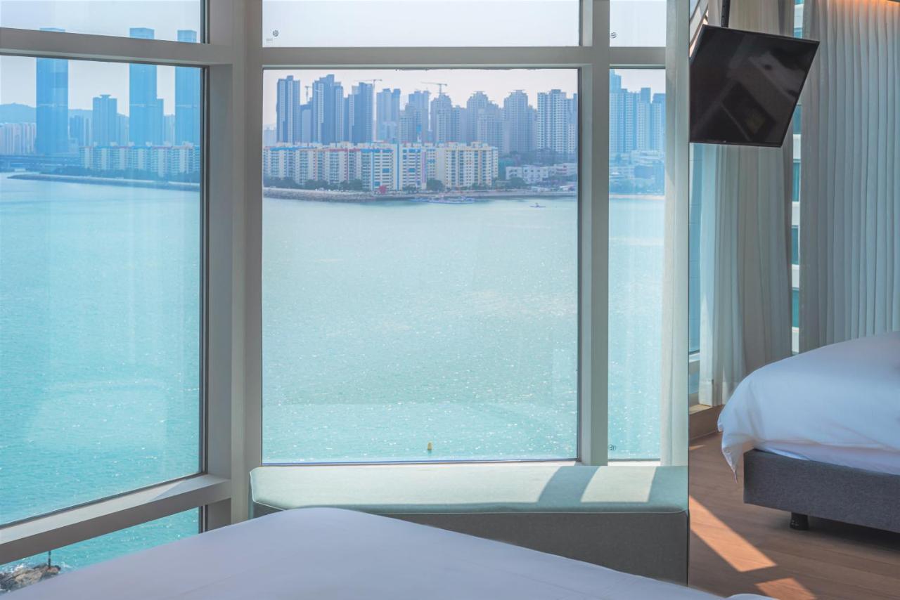 בוסאן Hotel Marine View מראה חיצוני תמונה