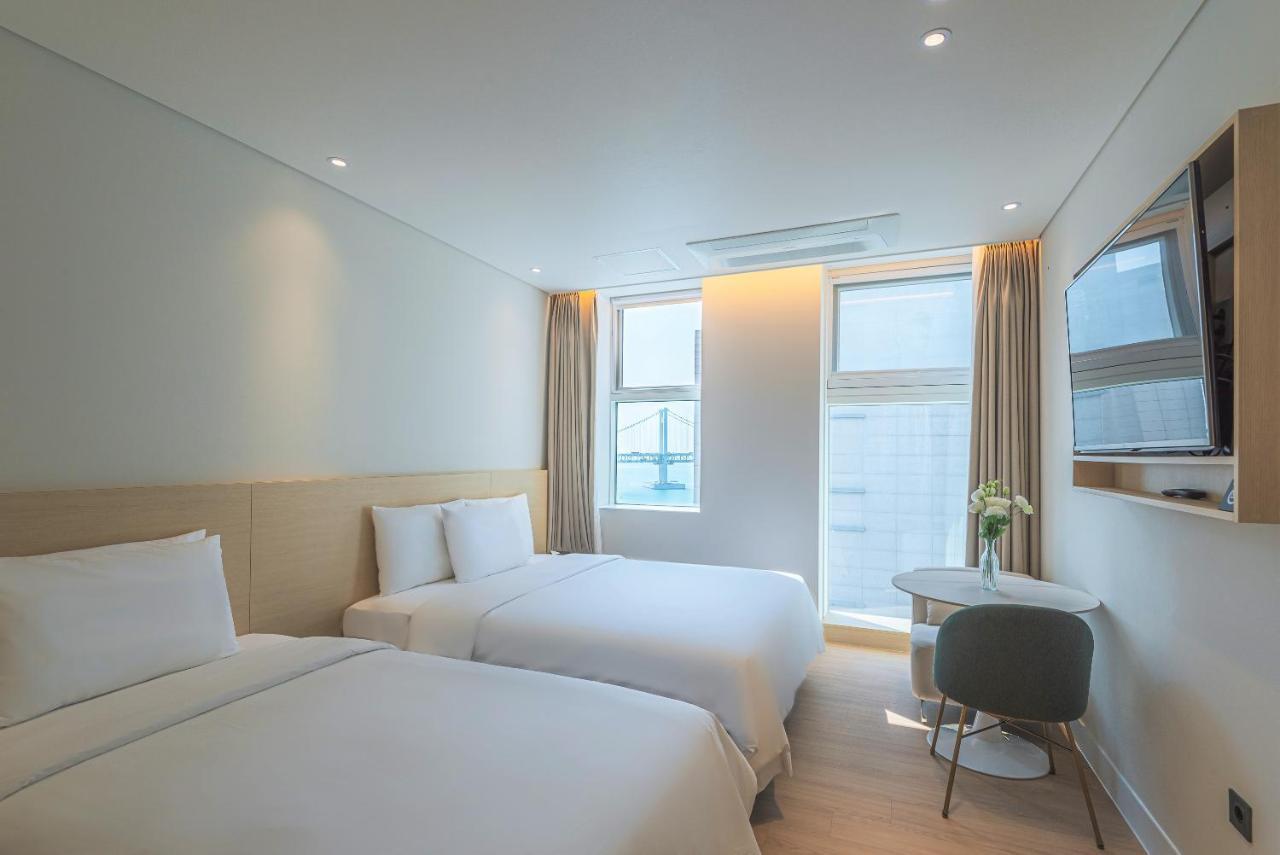 בוסאן Hotel Marine View מראה חיצוני תמונה